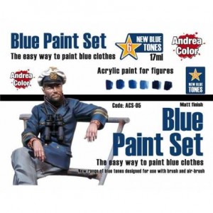 Blue Paint Set Andrea Color...