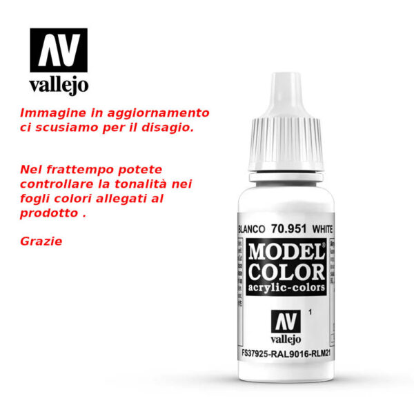 Vallejo Model Color  Cream White